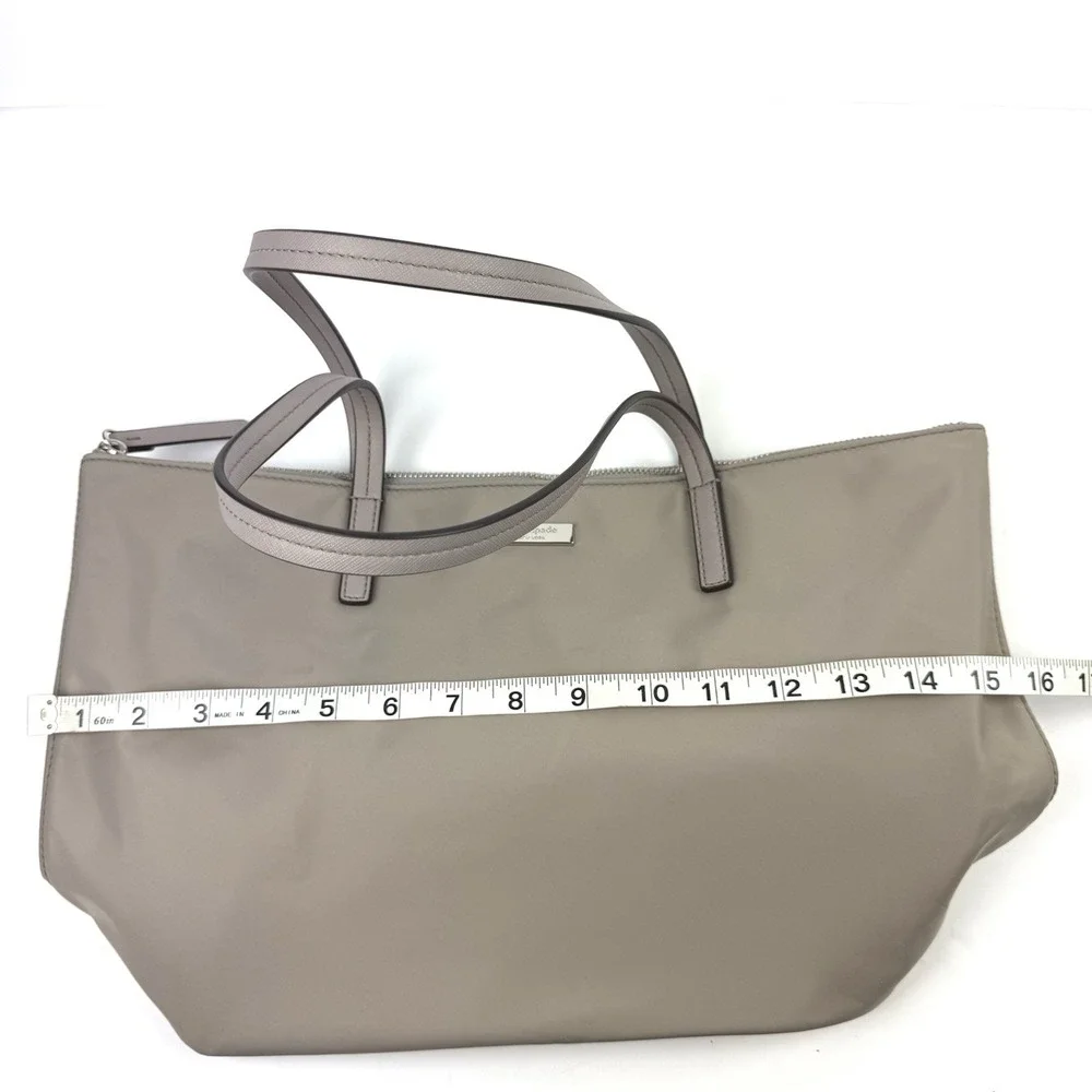 Kate Spade Lida May Street‎ Handbag Taupe Gray Shoulder Bag Purse Brand New